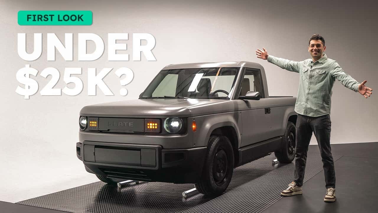 2027 Slate Truck EV: A Bare-Bones Electric Pickup for Under $20,000