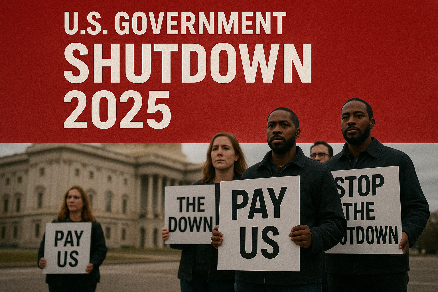 U.S. Government Shutdown 2025: Federal Worker Firings Blocked as Court Steps In